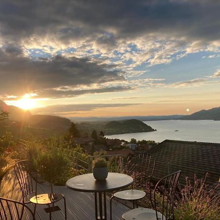 Moderne Unterkunft Mit Panoramablick Auf Thunersee Krattigen Екстер'єр фото