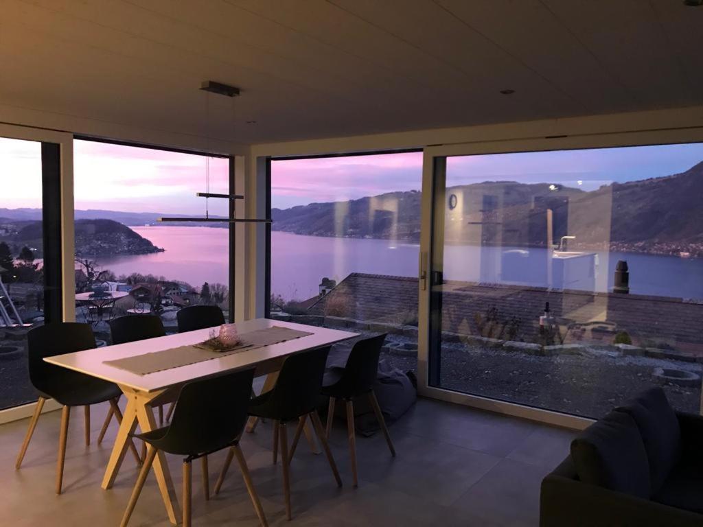 Moderne Unterkunft Mit Panoramablick Auf Thunersee Krattigen Екстер'єр фото