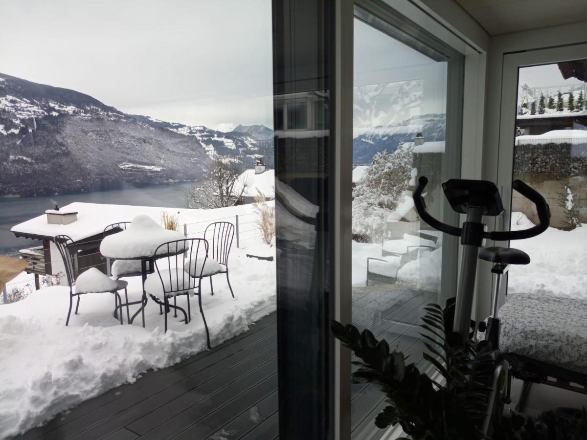 Moderne Unterkunft Mit Panoramablick Auf Thunersee Krattigen Екстер'єр фото